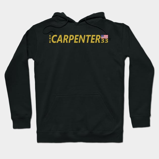 ED CARPENTER 33 Hoodie by SteamboatJoe